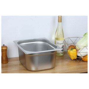 Bac Gastro GN 2/3 Inox - Dziļums 150 mm - 13 L - Dynasteel