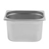 Bac Gastro GN 1/2 Inox - Dziļums 200 mm - 12,5 L - Dynasteel