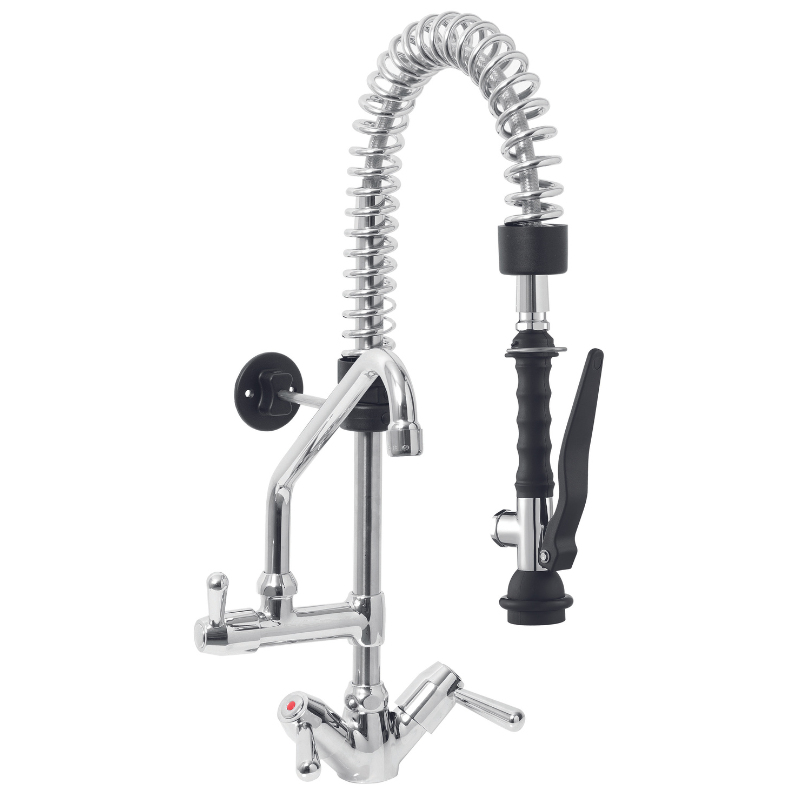 Trauku mazgāšanas sprausla ar vienas caurules maisītāju - Papildu funkcijas un viegla uzstādīšana | FourniResto