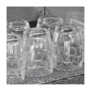 Givreur stikla traukiem no nerūsējošā tērauda - 1 stikla durvis - 79 L | TEFCOLD: Apsarmojiet savus glāzes viegli un ātri!