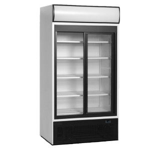 Vitrine Refrigerēta Canopée 2 Stikla Durvis - Ideāli piemērota virtuves profesionāļiem - TEFCOLD
