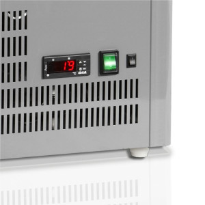 Vitrine Refridžerators Letes Stikla Durvis Pelēks - 58L TEFCOLD: Svaigums un Estētika Profesionāļiem