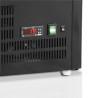 Vitrīna ar stikla durvīm, melna - 58 L | TEFCOLD