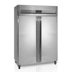 Armoire Réfrigérée Négative Inox - 2 Portes Pleines - 900 L TEFCOLD RK1010 : Optimāla uzglabāšana profesionāļiem