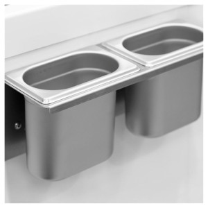 Atvērts saldējuma saldētājs ar stikla vēja aizsargu - 342 L TEFCOLD: efektīvi uzglabājiet un aizsargājiet savu saldējumu