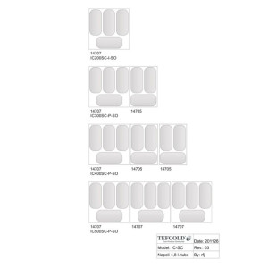 Saldētava Ledus Krūtis | Izliekts Stikls - 350 L | Zīmols TEFCOLD