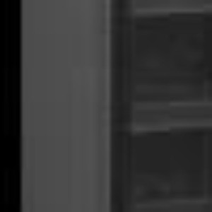 Melna ledusskapja skapis - Stikla durvis 347L TEFCOLD: optimāla uzglabāšana un eleganta jūsu produktu prezentācija