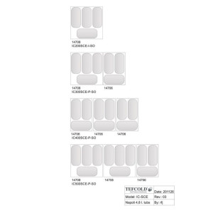 Saldētava ar izliekto stiklu - 230 L, TEFCOLD | Profesionālas funkcijas un pievilcīgs dizains