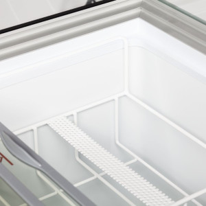 Chest Freezer with Curved Glass - 255 L TEFCOLD: quality and functionality