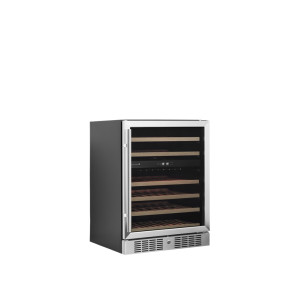 Vīna skapis ar 1 stikla durvīm - 46 pudeles TEFCOLD: Elegants un efektīvs dizains