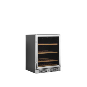 Vīna skapis ar 1 stikla durvīm - 48 pudeles TEFCOLD: Mūsdienīgs dizains - LED apgaismojums