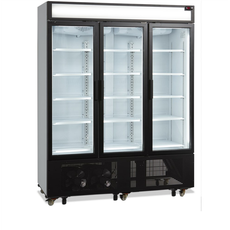 Armoire Réfrigérée 3 Portes Vitrées - 825 L TEFCOLD: Optimāla uzglabāšana un elegants izskats
