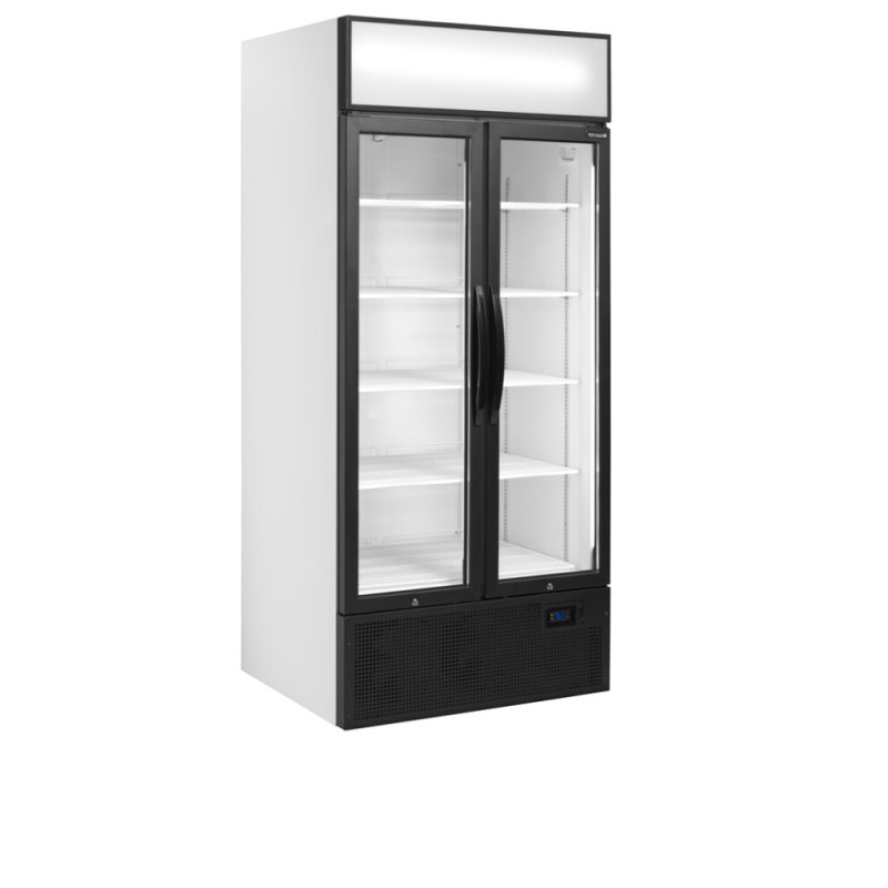 Armoire Réfrigérée 2 Portes Vitrées Blanc - 535 L TEFCOLD: Efektīva profesionāla uzglabāšana