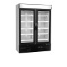 White Refrigerated Cabinet 2 Glass Doors - 1079 L TEFCOLD NC5000G