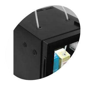 Stikla durvju piena ledusskapis - TEFCOLD 20L | Praktisks un efektīvs