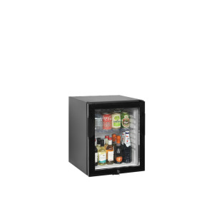 Mini Frigo de Bar TEFCOLD TM35GC - Stikla durvis Melns 24L