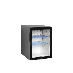 Mini Frigo Bar TEFCOLD Melns 34 L - Stikla Durvis - Kompresors