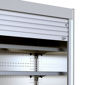 Nerūsējošā tērauda vitrīna TEFCOLD - 580 L, 4 līmeņi