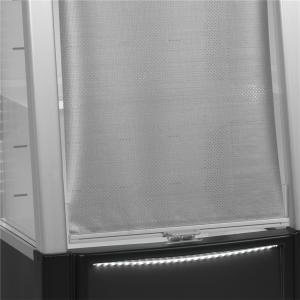 Vitrīna ar dzesēšanu ODC60 TEFCOLD Melna 161 L - Ideāli piemērota profesionāļiem