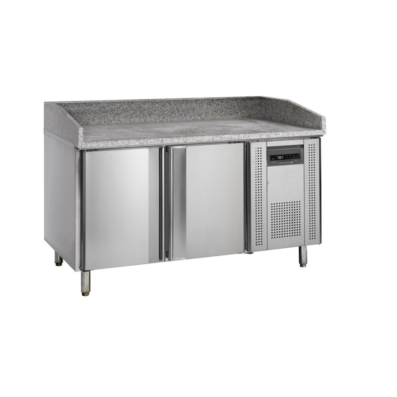 Galda pica Inox TEFCOLD - 400x600mm - 2 durvis - Augsta kvalitāte