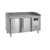 Galda pica Inox TEFCOLD - 400x600mm - 2 durvis - Augsta kvalitāte