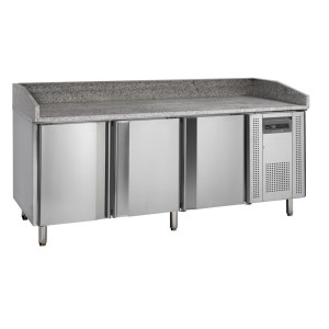Galda pica Inox - 400 x 600 mm - 3 durvis | Zīmols TEFCOLD