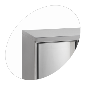 Negatīva GN 1/1 ledusskapja galds ar aizmugurējo paneli - TEFCOLD