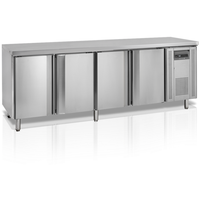 Uzkodu letes dzesētājs - 4 durvis - 460 L | TEFCOLD SK6410