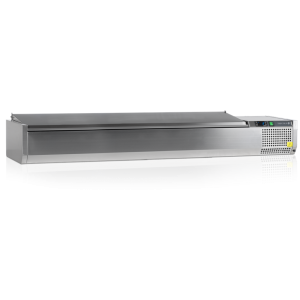 Saladette uzstādīšanai Inox - 9 GN 1/3 TEFCOLD: Praktiska un Eleganta