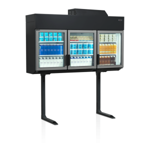 Saldētava Skapis Sienas Melns TEFCOLD 545L - Ideāli Piemērots Lielveikalam