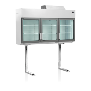 Congelators skapis balts 545L TEFCOLD - Ventilēta dzesēšana - Komerciālās telpas ietaupījums