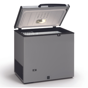 Saldego kastes veida saldētava ar nerūsējošā tērauda apdari un vāku - 220 L | TENSAI
