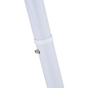 Augstais bērnu krēsls spīdīgā baltā krāsā Bolero - Drošība un komforts