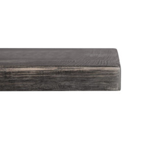 Vintage melnā kvadrātveida galda virsma 700 mm Bolero