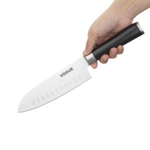 Santoku nazis no nerūsējošā tērauda 180 mm Vogue FS686 - Profesionāla kvalitāte