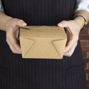 Kompostējamas pārtikas kastes 1800 ml - 200 gabalu komplekts