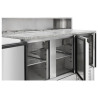 Refrigerēta picas mēbele - 3 durvis - 8 GN 1/6 trauki - Dynasteel