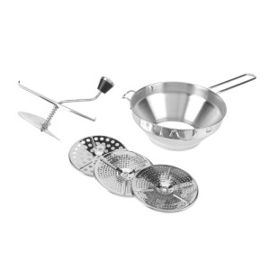 Dārzeņu dzirnaviņas ar 3 režģiem - 2, 3 un 4 mm - Dynasteel