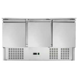 Saladette Compacte 3 Portes - Ar Bīdāmo Vāku - Dynasteel