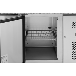 Meuble à Pizza 600x400 - 1 Durvis un 7 Atvilktnes - Dynasteel