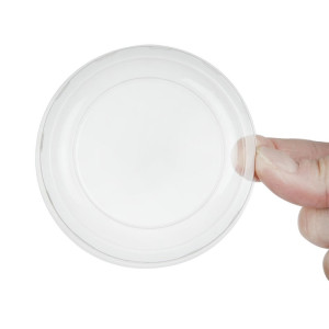 PET pārslēgs, kas ir pārstrādājams, potiem 227, 340, 454 ml - partija 1800 - Faerch