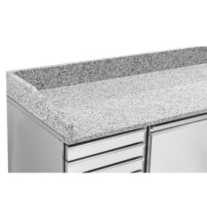 Picas mēbele 600x400 2 durvis un 7 atvilktnes Dynasteel - Picas sagatavošana