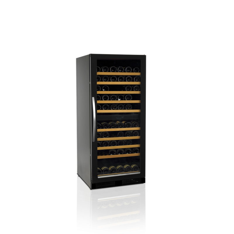 Vīna skapis TEFCOLD 110 pudeles - Elegants dizains