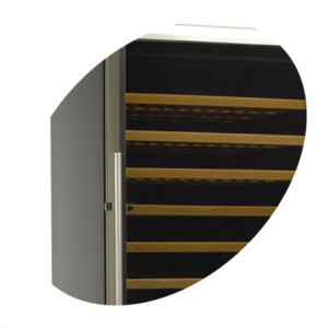 Vīna skapis TEFCOLD nerūsējošais tērauds - 165 pudeles - Mūsdienīgs dizains