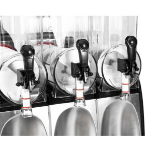 Granīta mašīna Dynasteel - 3 x 12 L, augstas kvalitātes profesionāls aprīkojums