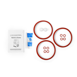 Granīta mašīna Dynasteel - 3 x 12 L, augstas kvalitātes profesionāls aprīkojums