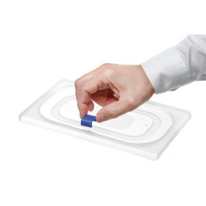 Vāka klipši uz HACCP uzglabāšanas kastēm - zīmols HENDI - Fourniresto