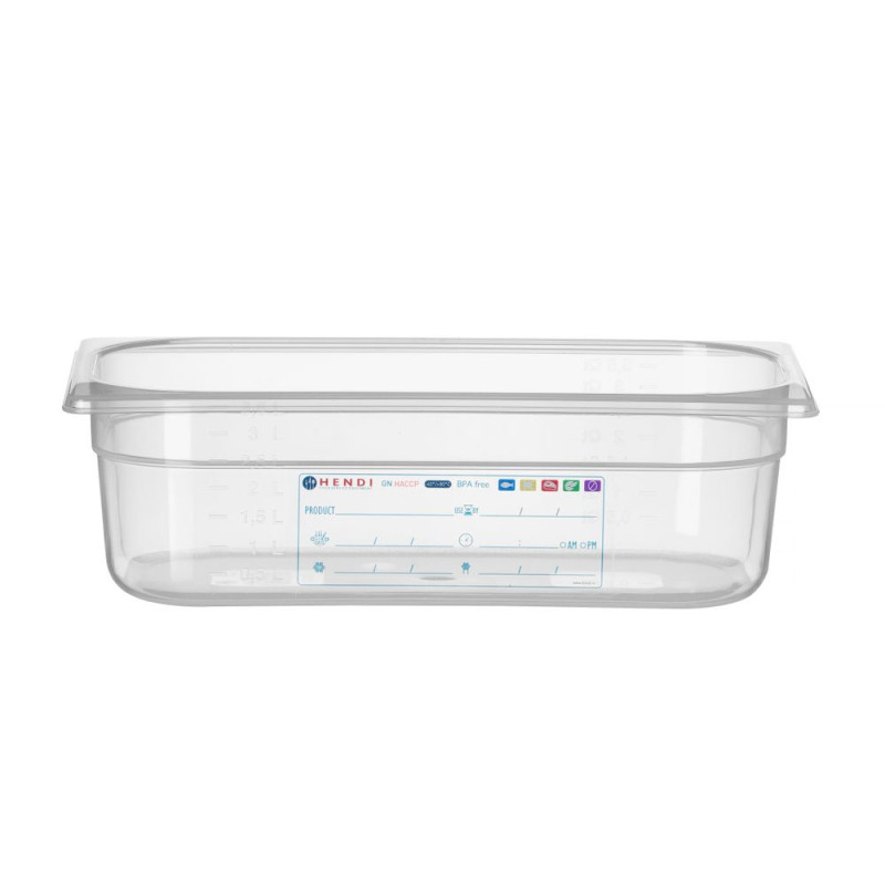 Bac Gastronorme 1/3 - Zīmols HENDI - Fourniresto