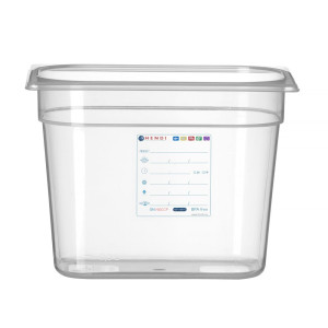 Bac Gastronorme 1/4 - Zīmols HENDI - Fourniresto