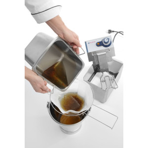 Taukskābes filtrs fritētavai - 50 gabali - Zīmols HENDI - Fourniresto